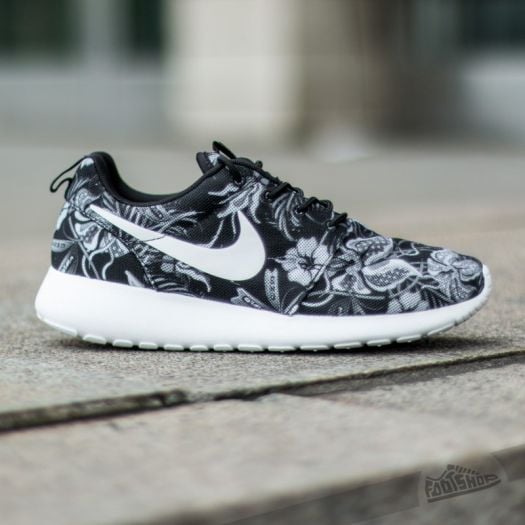 Nike roshe run floral homme gris on sale