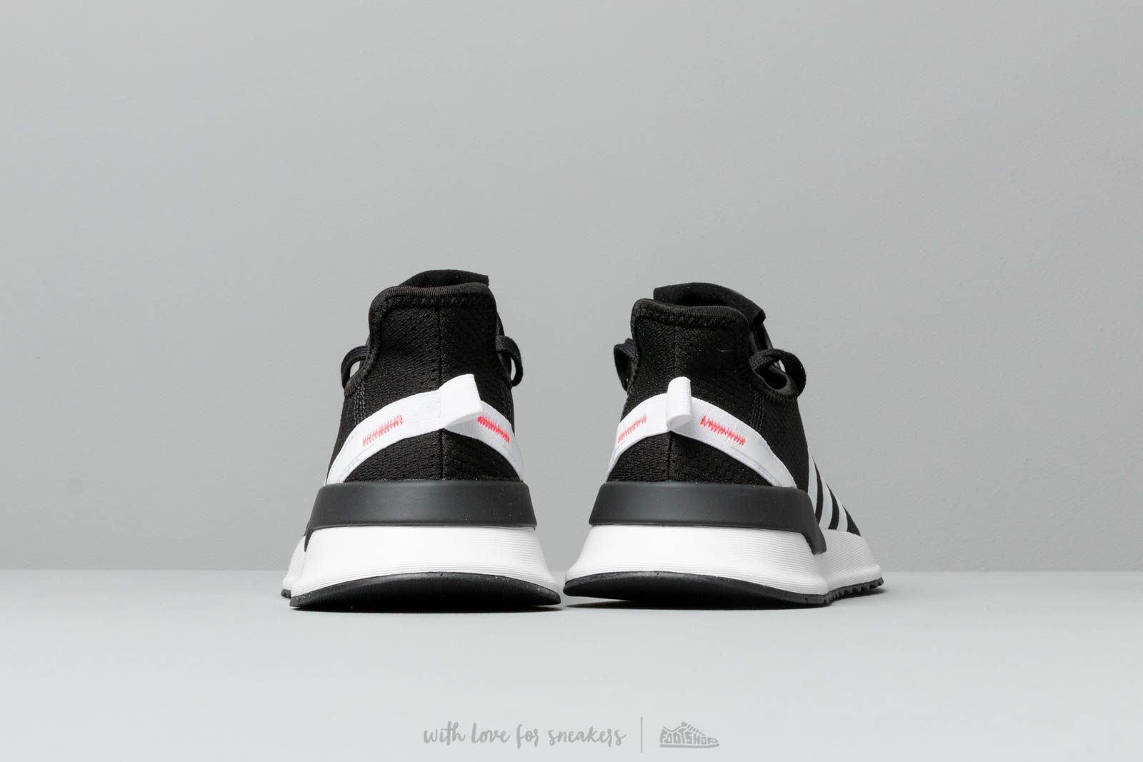 Men s shoes adidas U Path Run Core Black Ftw White Shock Red