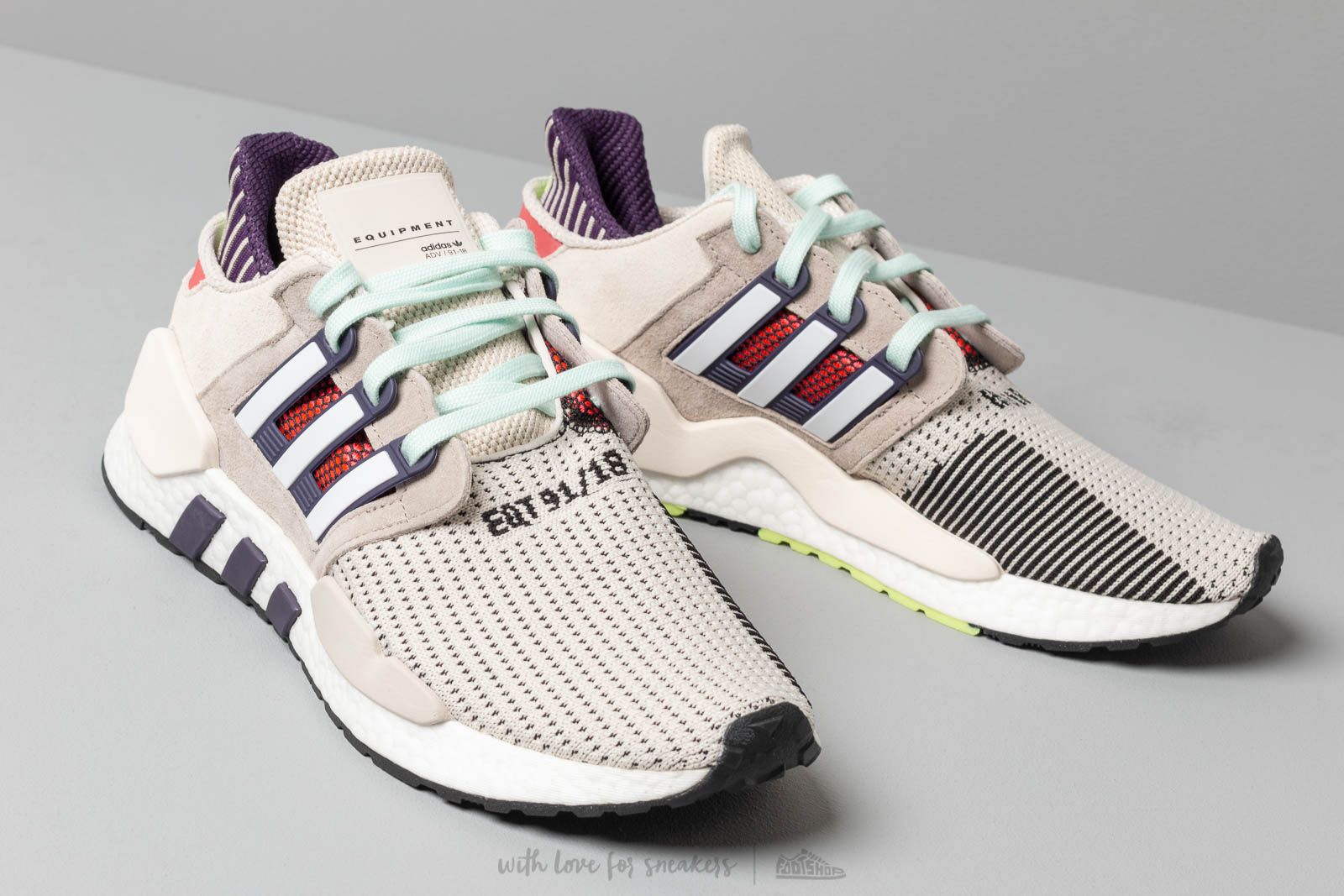 Eqt support 91/18 white shop