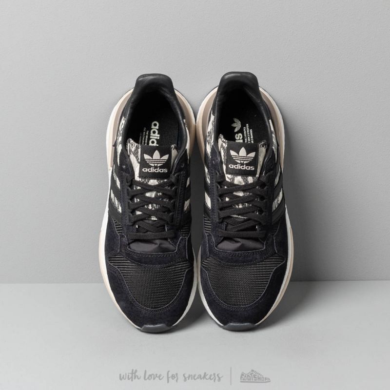 adidas ZX 500 RM Core Black/ Core Black/ Ftw White | Footshop