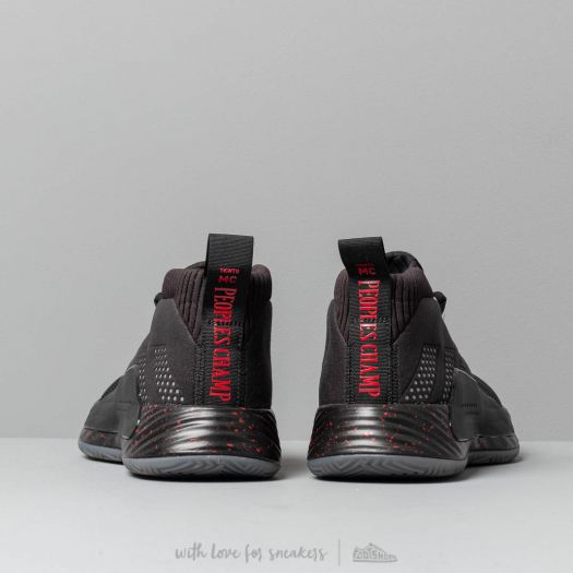 Adidas men's dame 5 basketball shoes  black/grey outlet