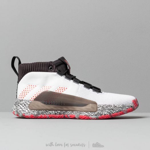 Men s shoes adidas Dame 5 Ftw White Shock Red Clear Mint Footshop