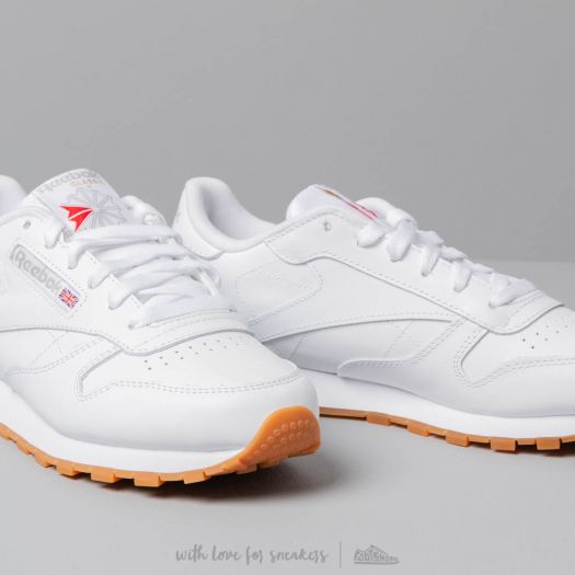 Women s shoes Reebok W Classic Leather White Gum Footshop