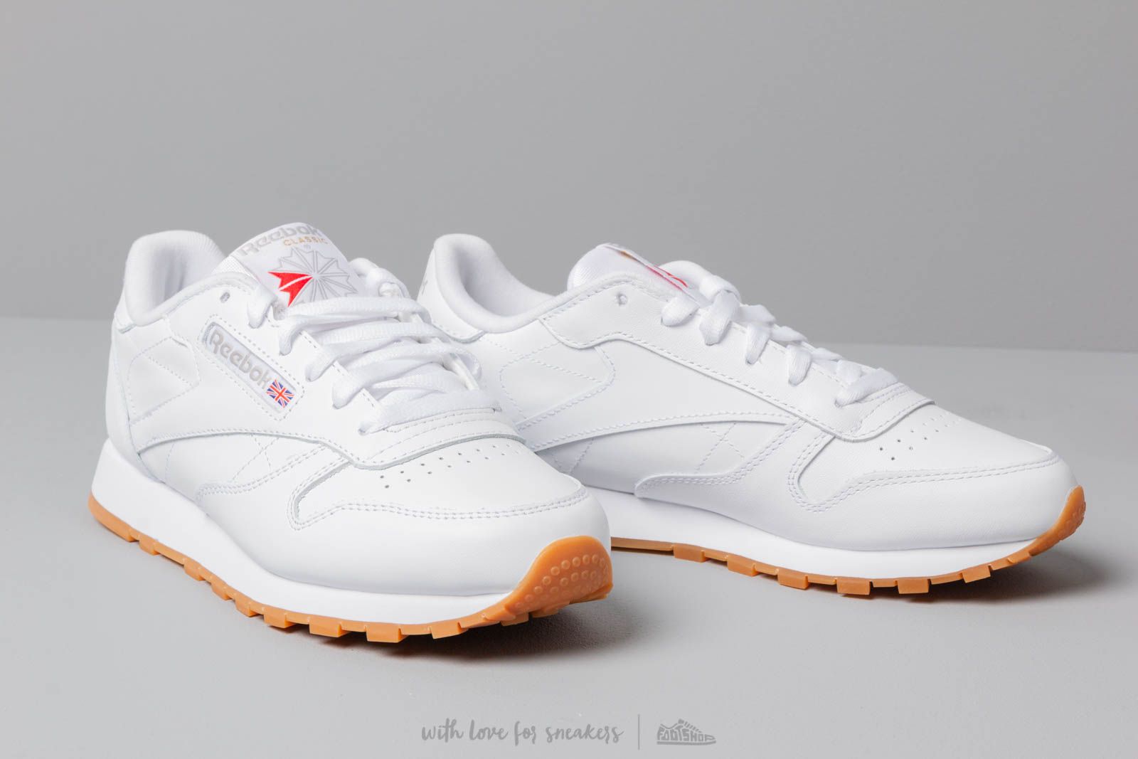 Reebok classic leather white damen hotsell