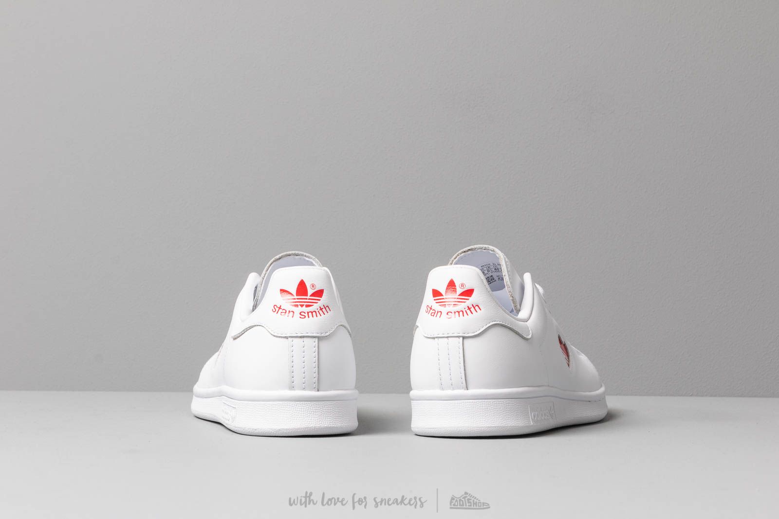 Damesko adidas Stan Smith W Ftw White/ Active Red/ Ftw White