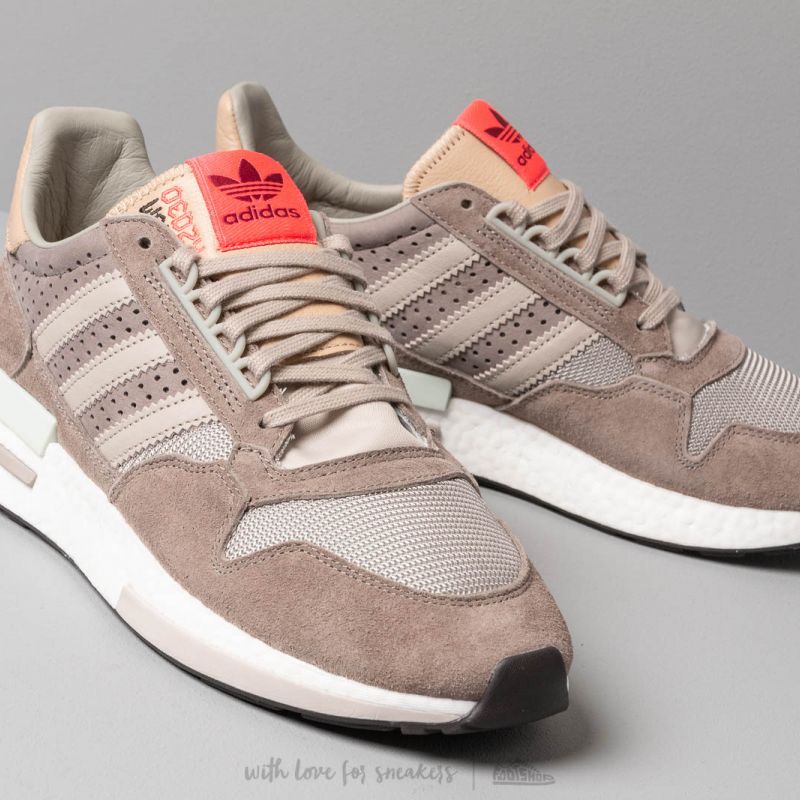 adidas ZX 500 RM Simple Brown/ Light Brown/ Ftw White | Footshop