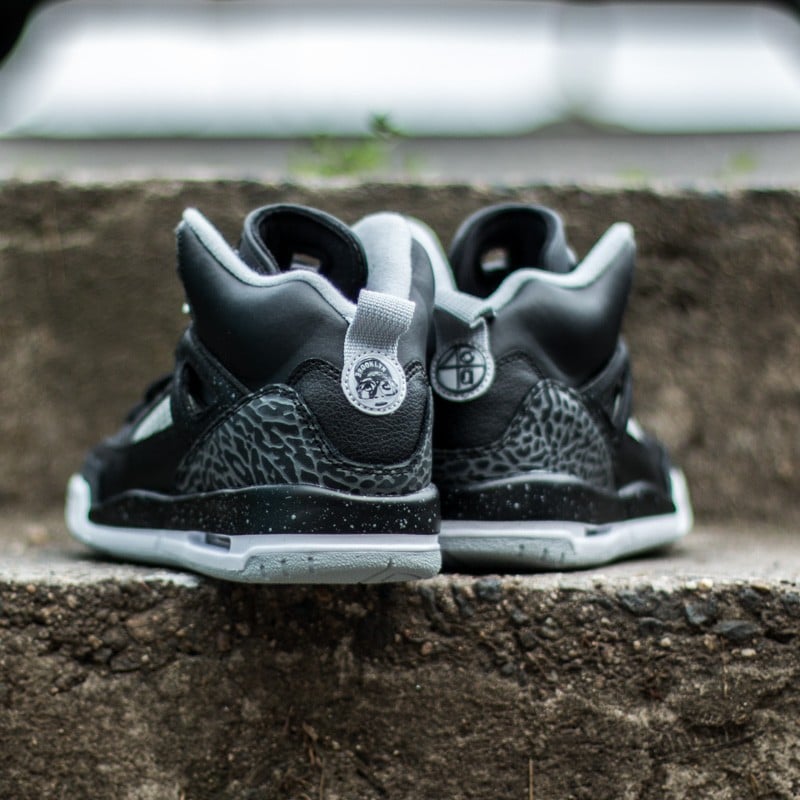 Women's shoes Jordan Spizike BG Black/Cool Grey-Wolf Grey