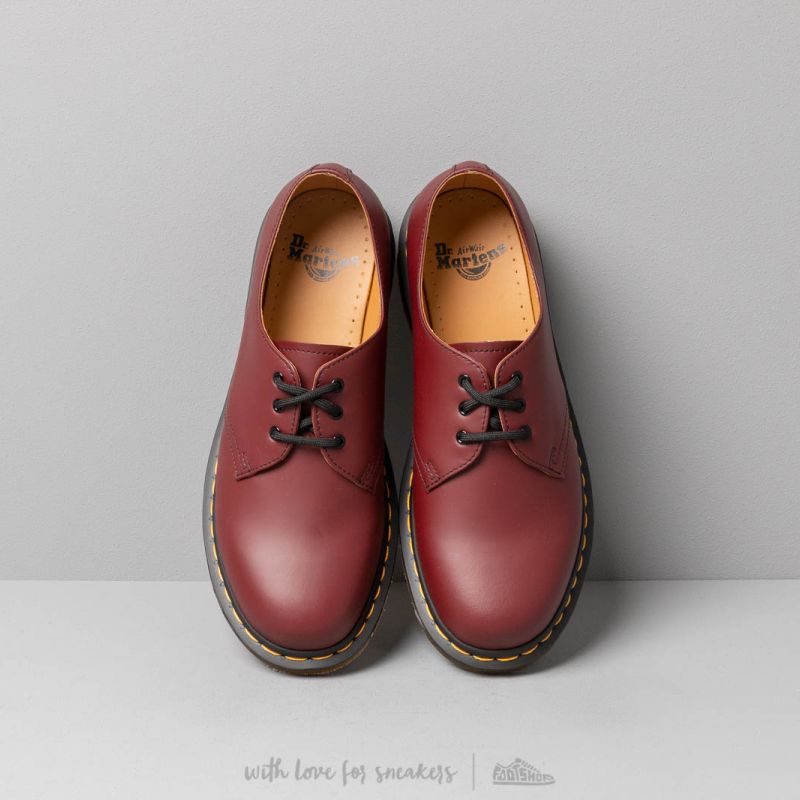 Men's shoes Dr. Martens 1461 Smooth Cherry Red (DM11838600) | Footshop