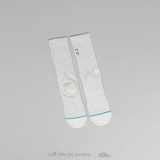 Socks Stance NBA Logoman Crew II Socks Heather Grey Footshop