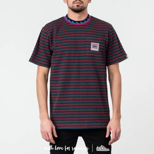 billionaire boys club striped tee