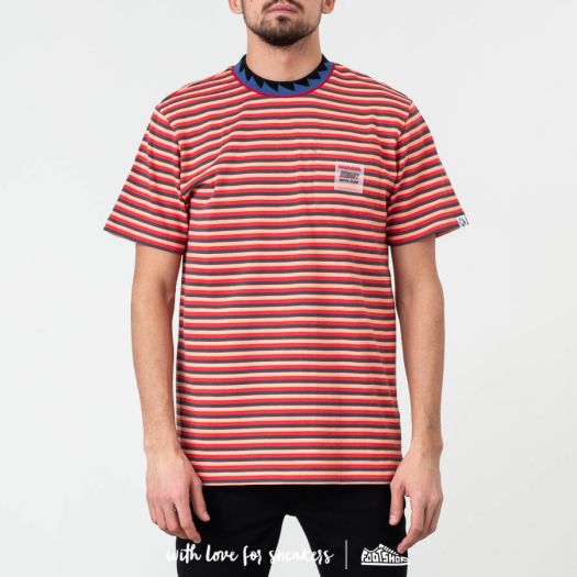 billionaire boys club striped tee
