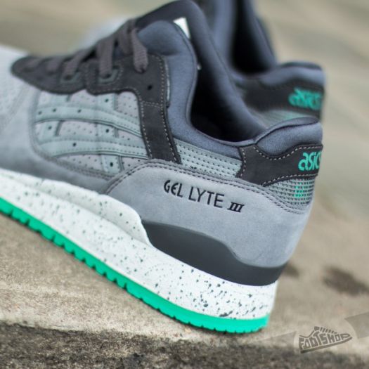 Asics gel lyte grey green sales