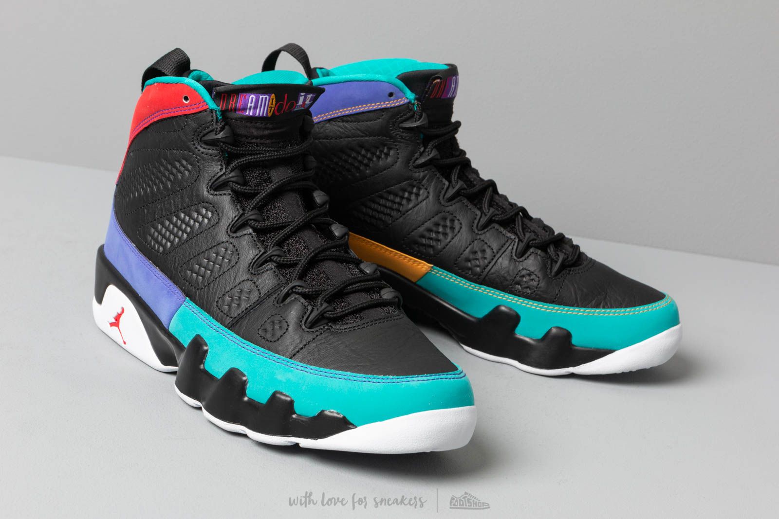 Jordan retro 9 mens sales black