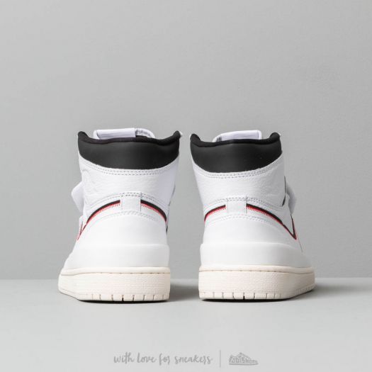 air jordan 1 re hi double strap white