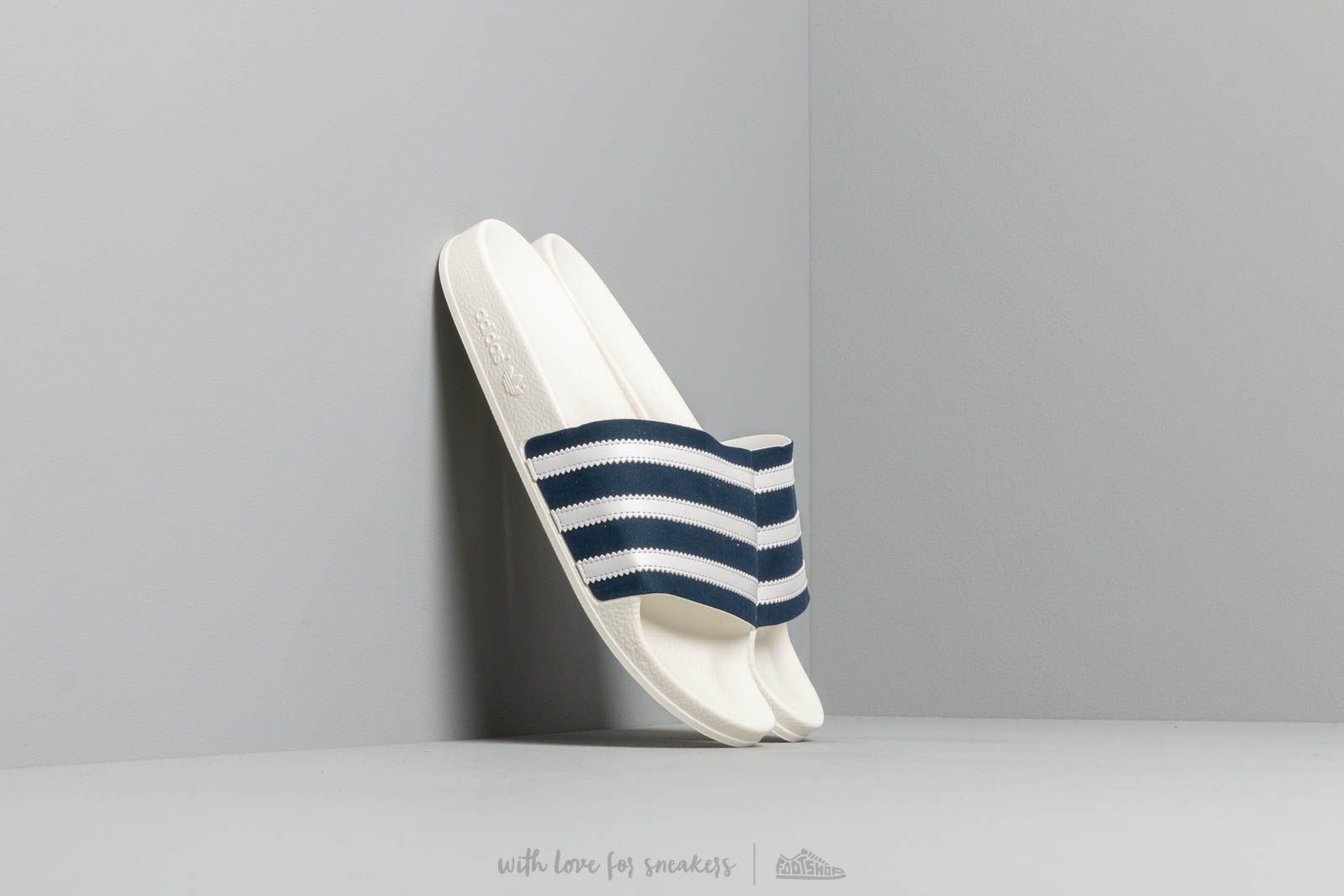 Scarpe uomo adidas Adilette Collegiate Navy/ Ftw White/ Off White