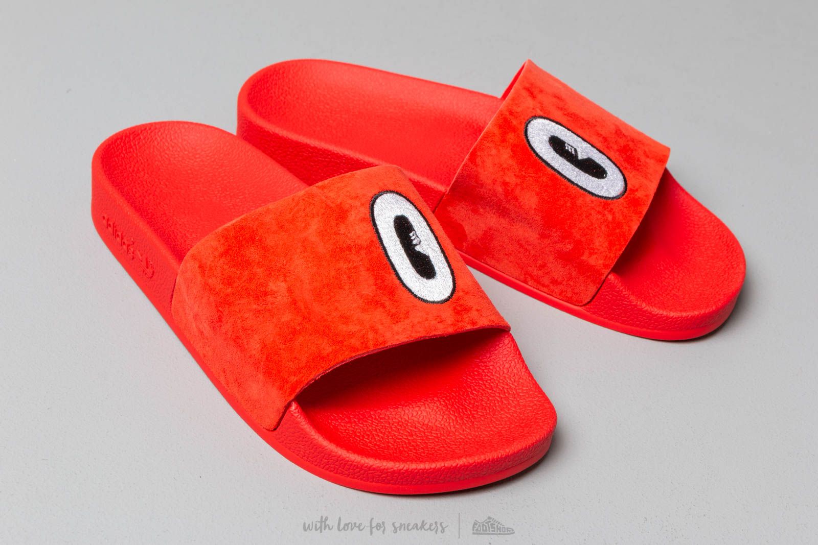 Women's shoes adidas Adilette W Active Red/ Ftw White/ Core Black