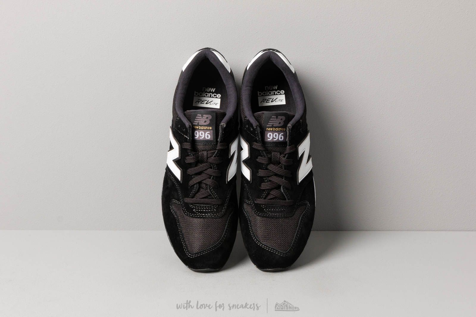 Men s shoes New Balance 996 Black White Footshop
