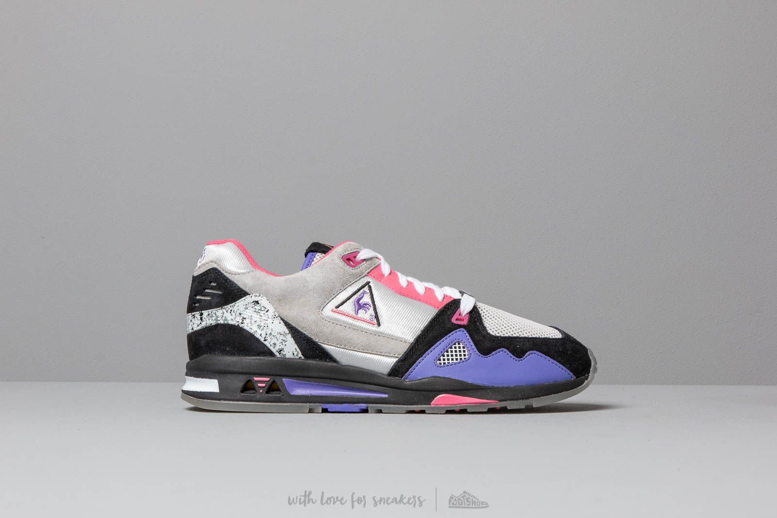 Herren Sneaker und Schuhe le coq sportif x Opium MIF LCS R1000 Black/ Purple Opulence