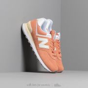 New Balance 574 Orange/ White
