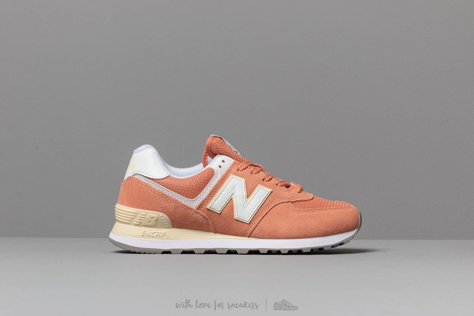 Scarpe donna New Balance 574 Orange/ White