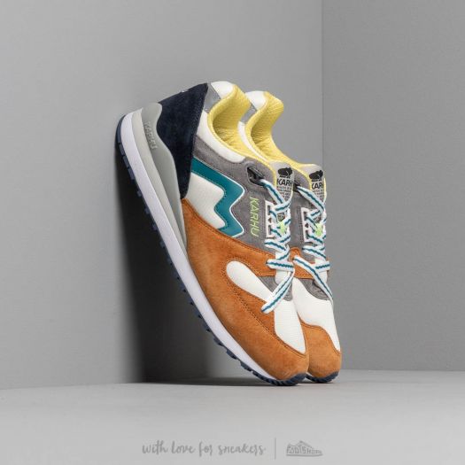 Men s shoes Karhu Synchron Buckthorn Brown Ocean Depths Footshop