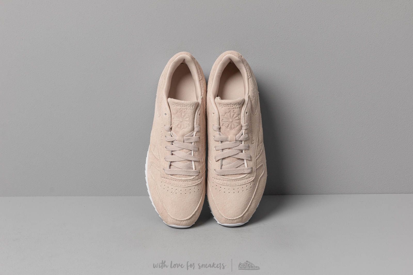 Women's shoes Reebok Classic Leather Double Light Sand/ White