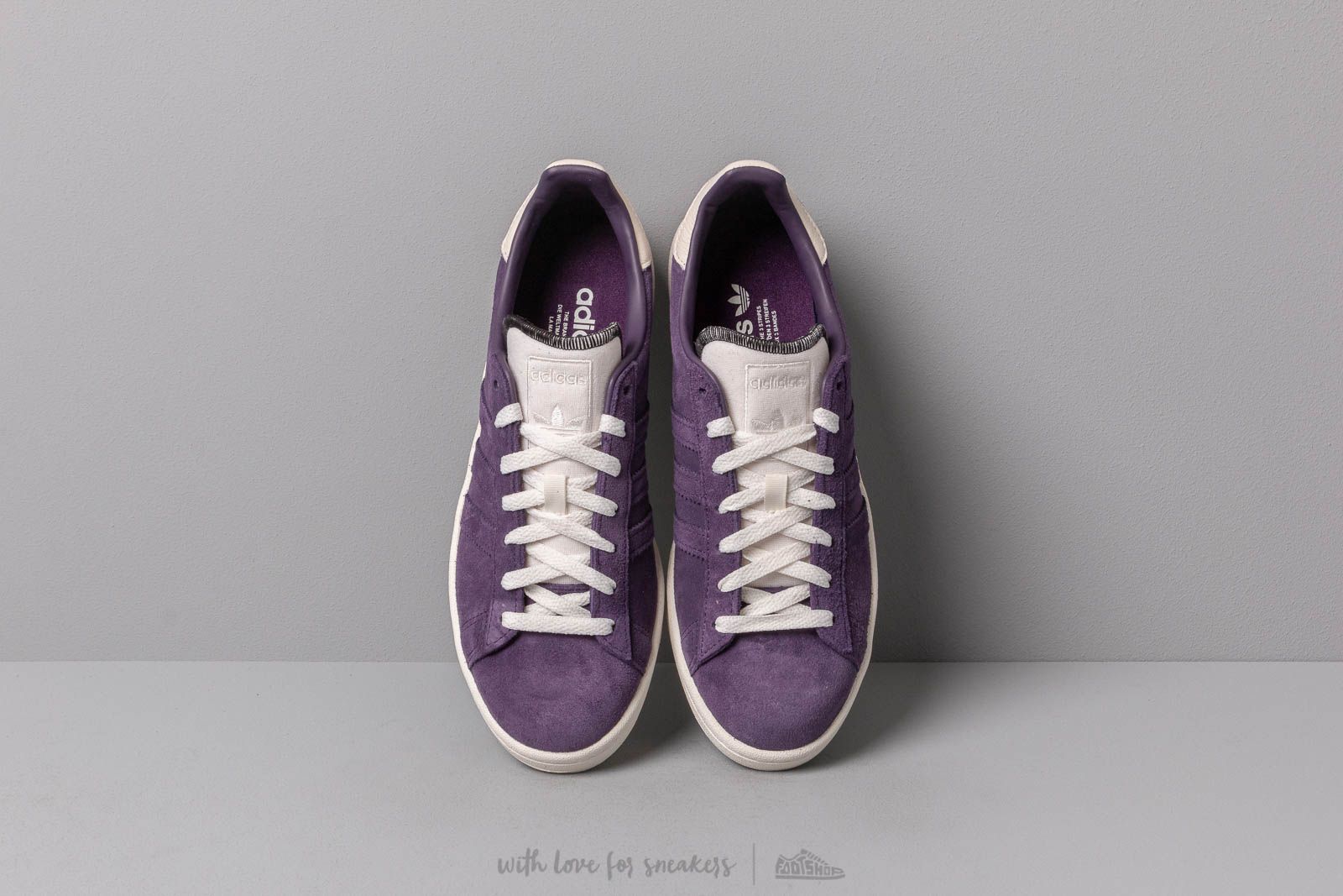 Încălțăminte și sneakerși pentru bărbați adidas Campus Legend Purple/ Off White/ Legend Purple