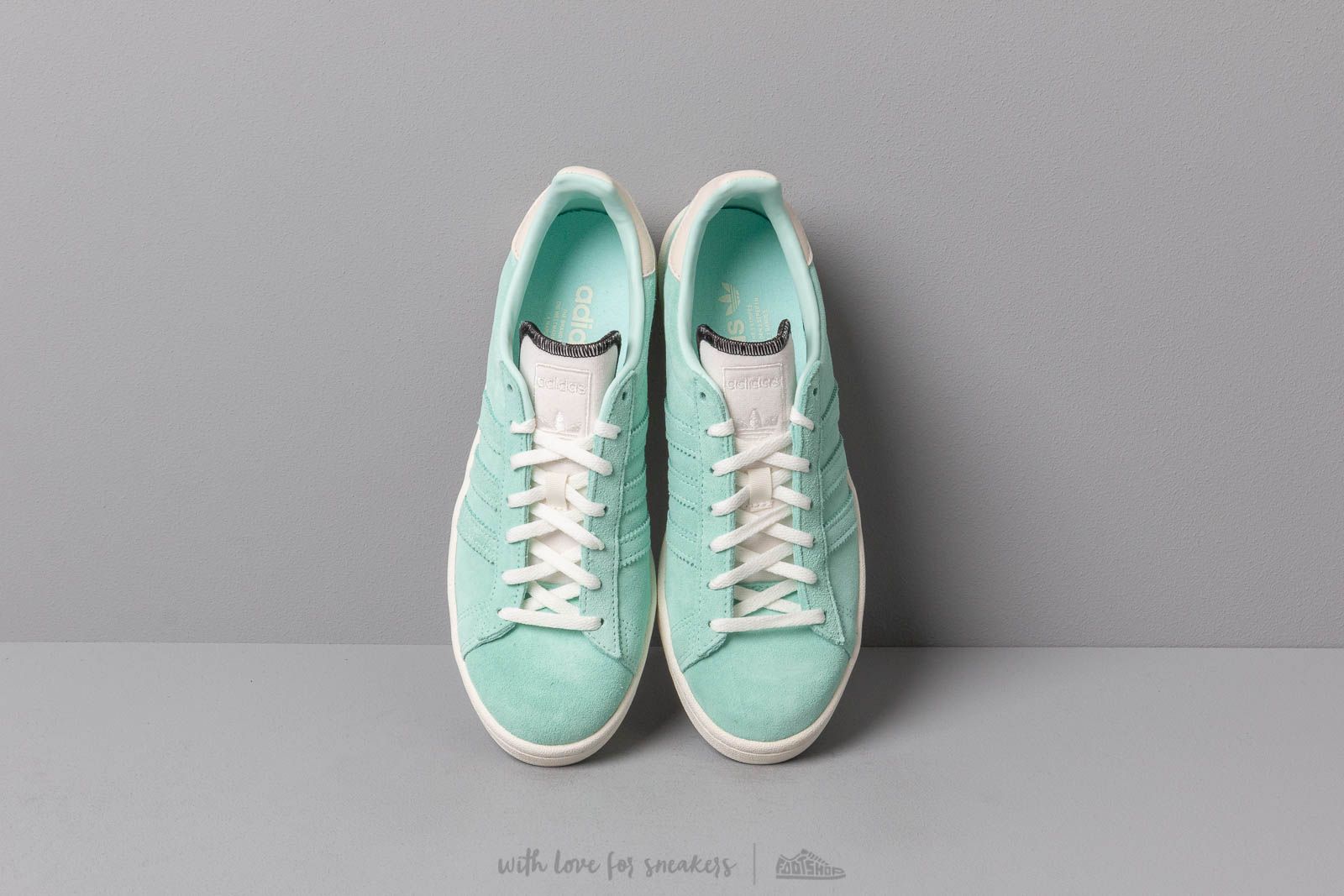 Women's shoes adidas Campus W Clear Mint/ Off White/ Clear Mint