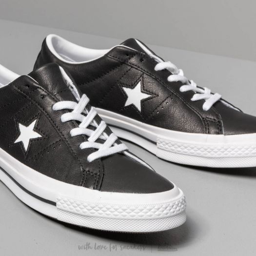 Mens converse one star black top