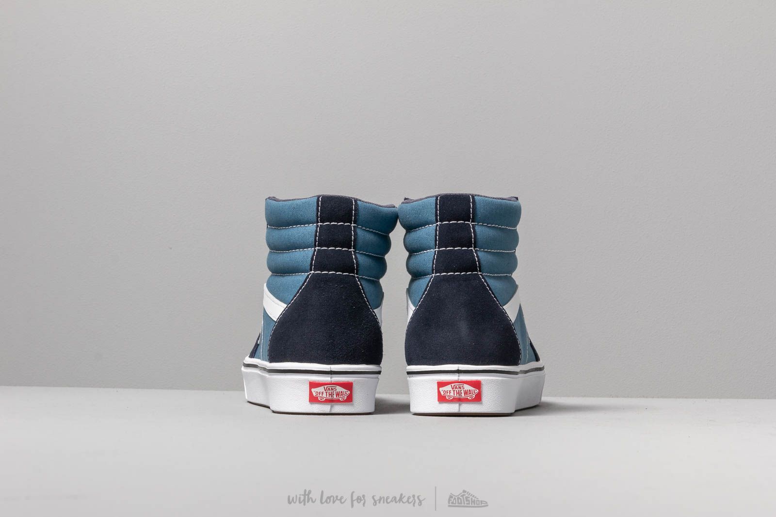 Men s shoes Vans ComfyCush SK8 Hi Classic Navy Stv Navy Footshop