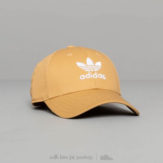 Caps adidas Classic Baseball Trefoil Cap Raw Sand/ White Footshop