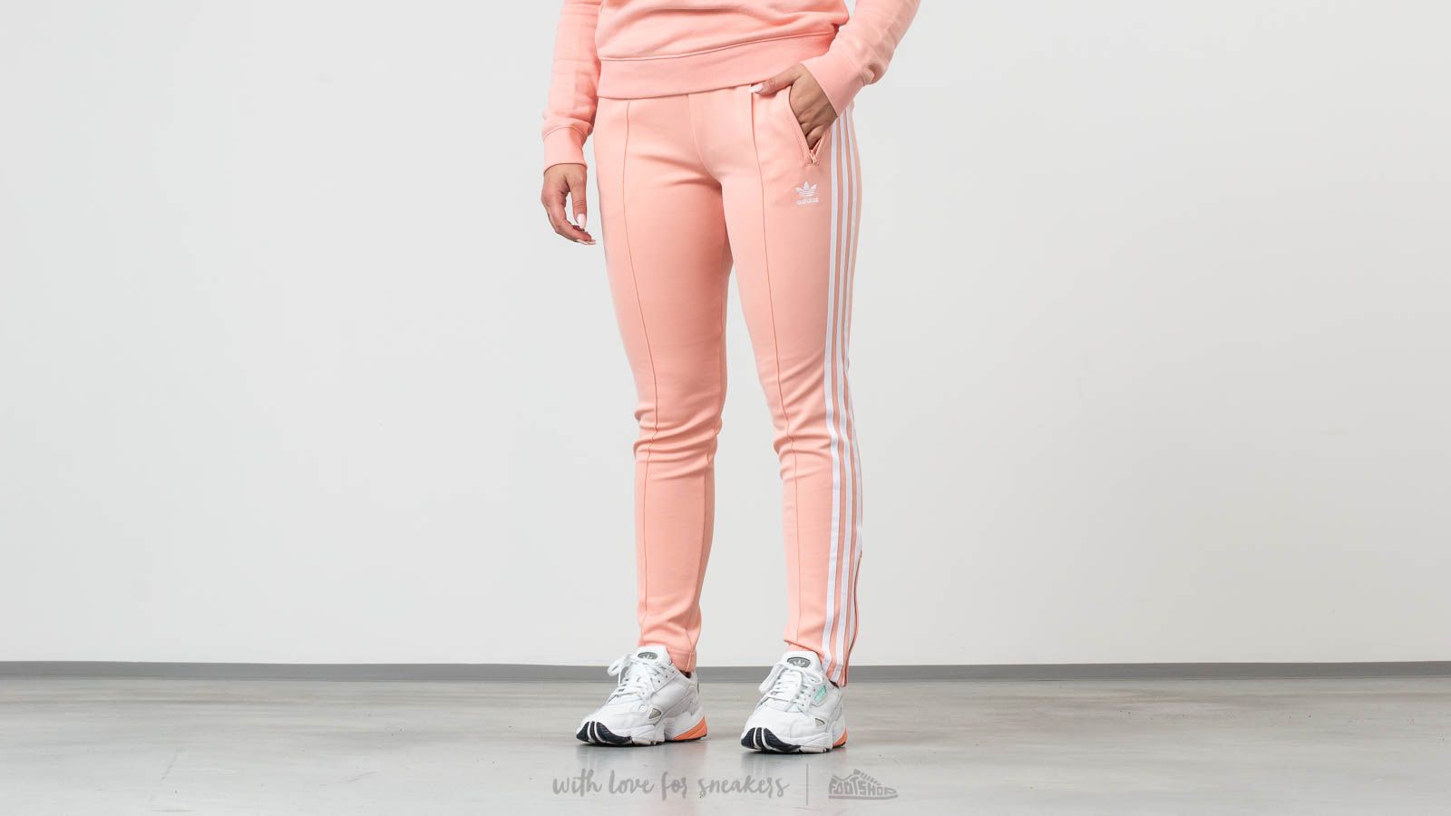 Treninguri adidas SST Track Pants Dust Pink