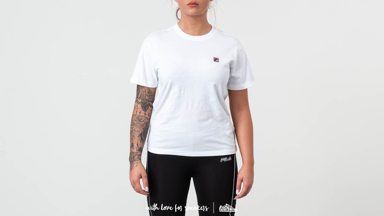 Camisetas Fila Nova Cropped Tee Bright White