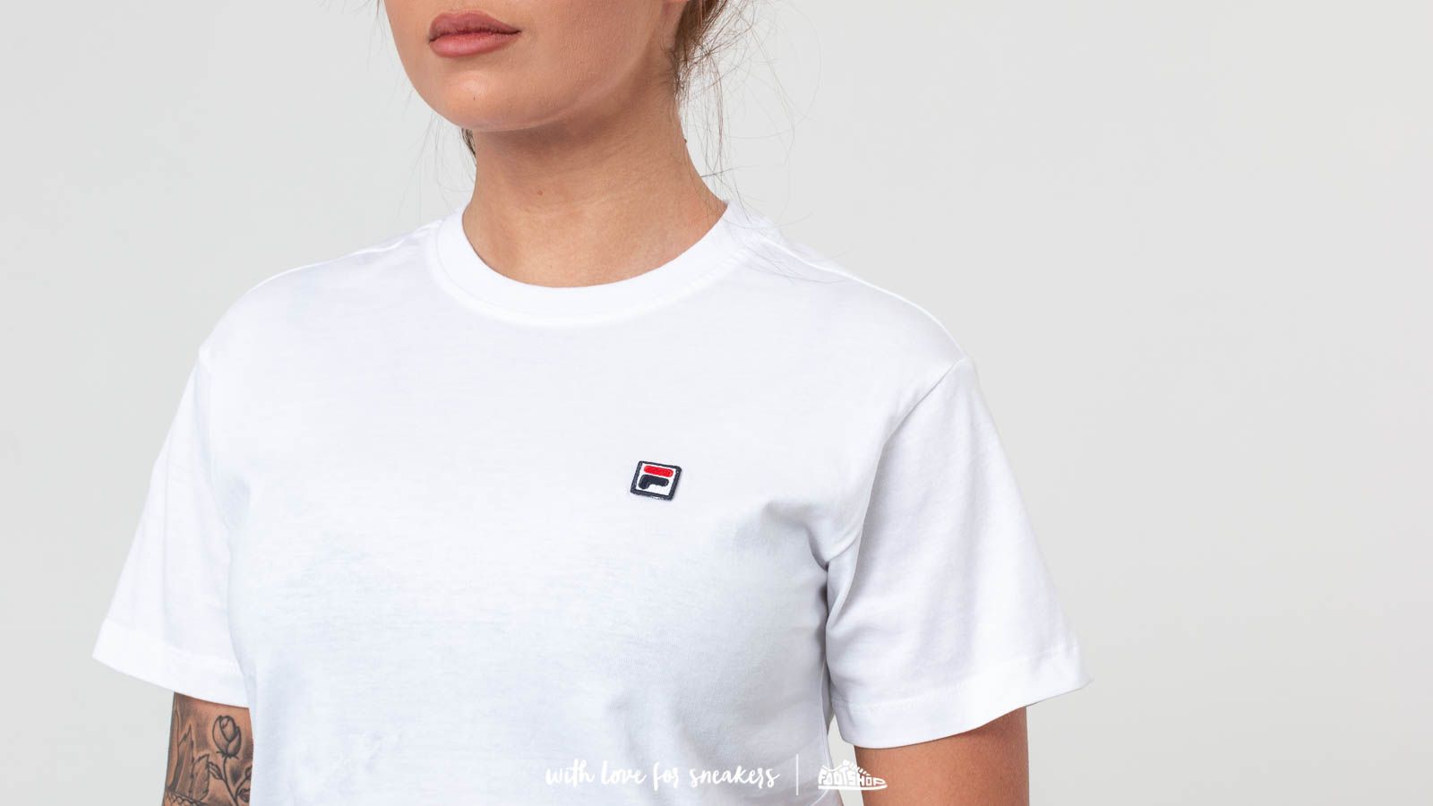 Camisetas Fila Nova Cropped Tee Bright White