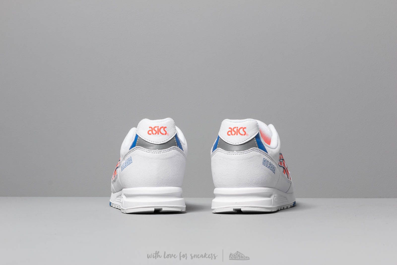 Men s shoes Asics Gelsaga White Flash Coral Footshop