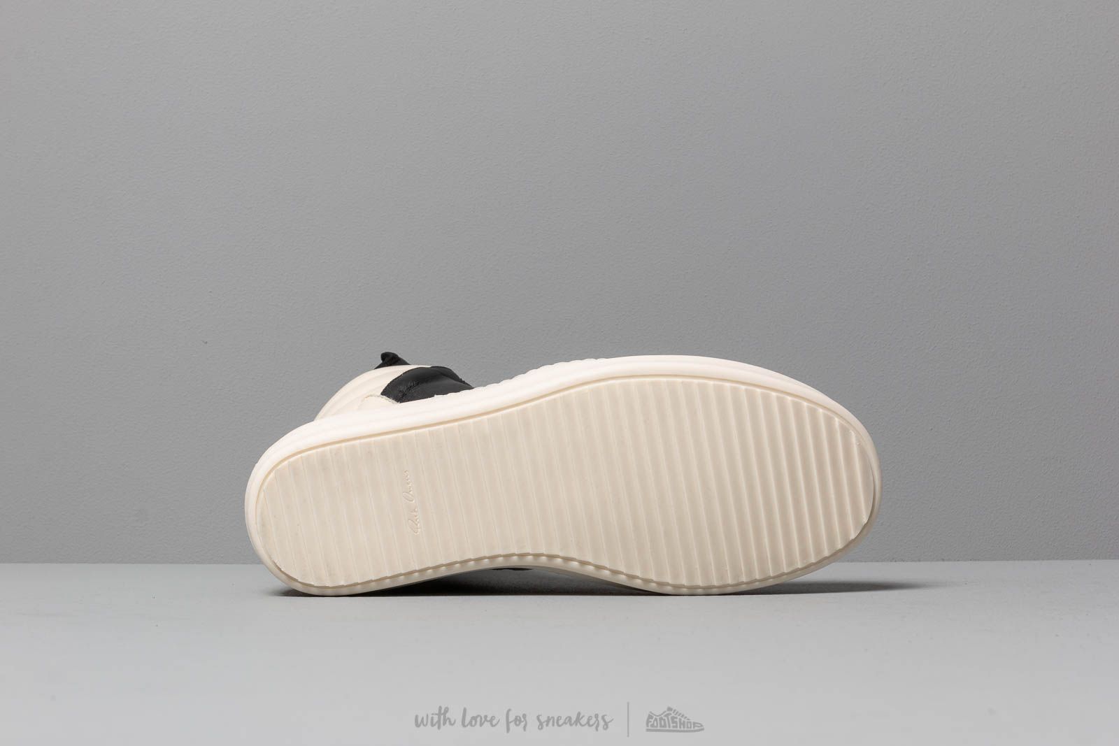 Buty męskie Rick Owens Geobasket Black/ Milk/ Milk