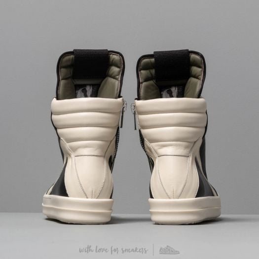Men's shoes Rick Owens Geobasket Black/ Milk/ Milk | Footshop