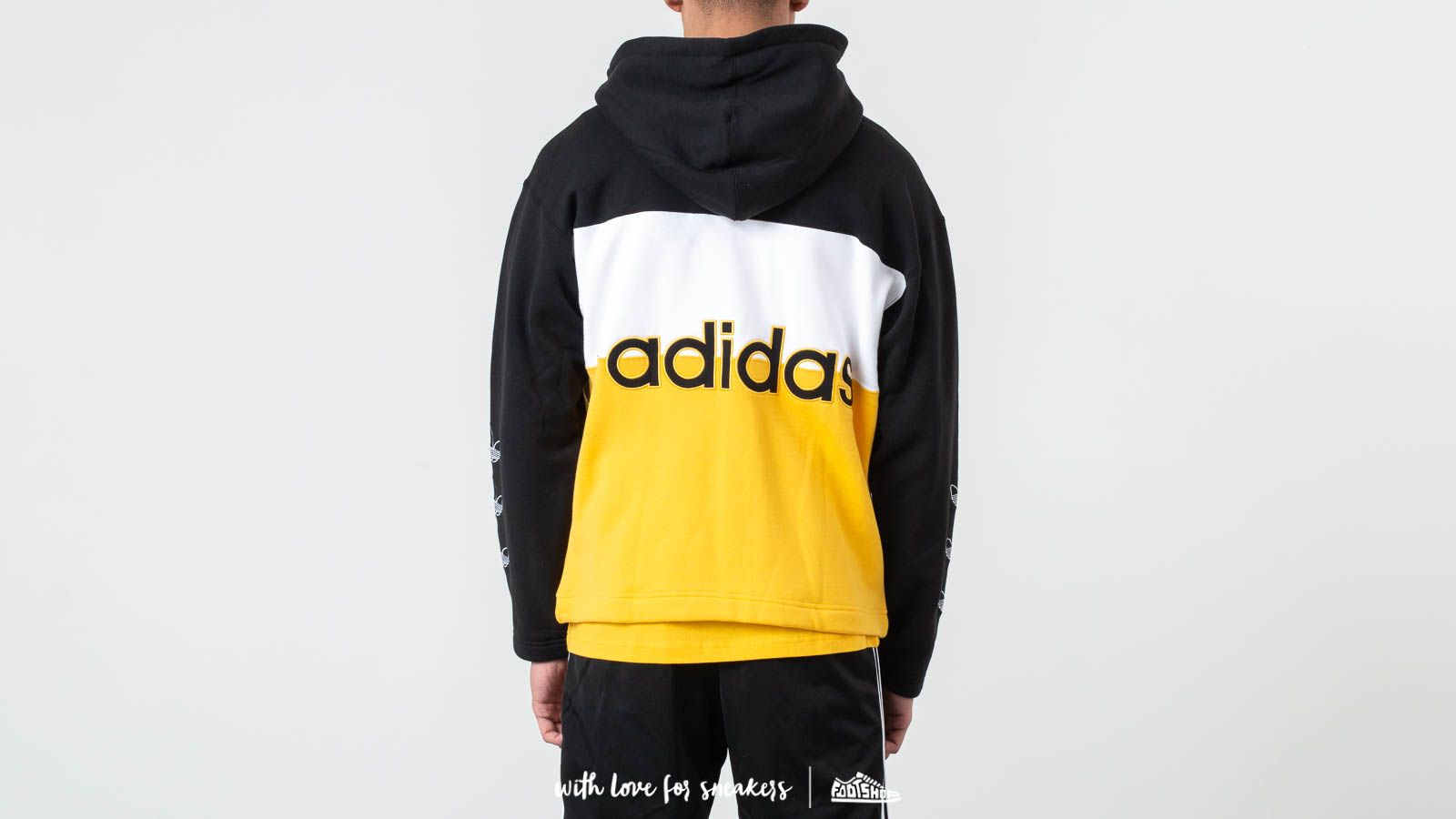 Hoodies and sweatshirts adidas Originals Full Zip Hoodie Black