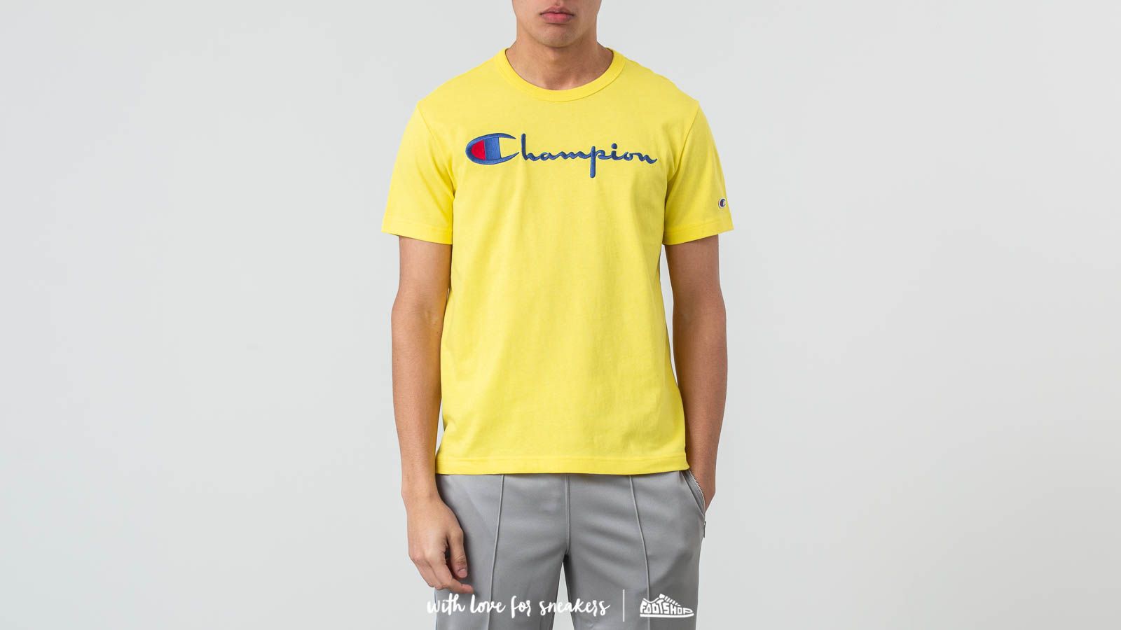 Camisetas Champion Tee Yellow