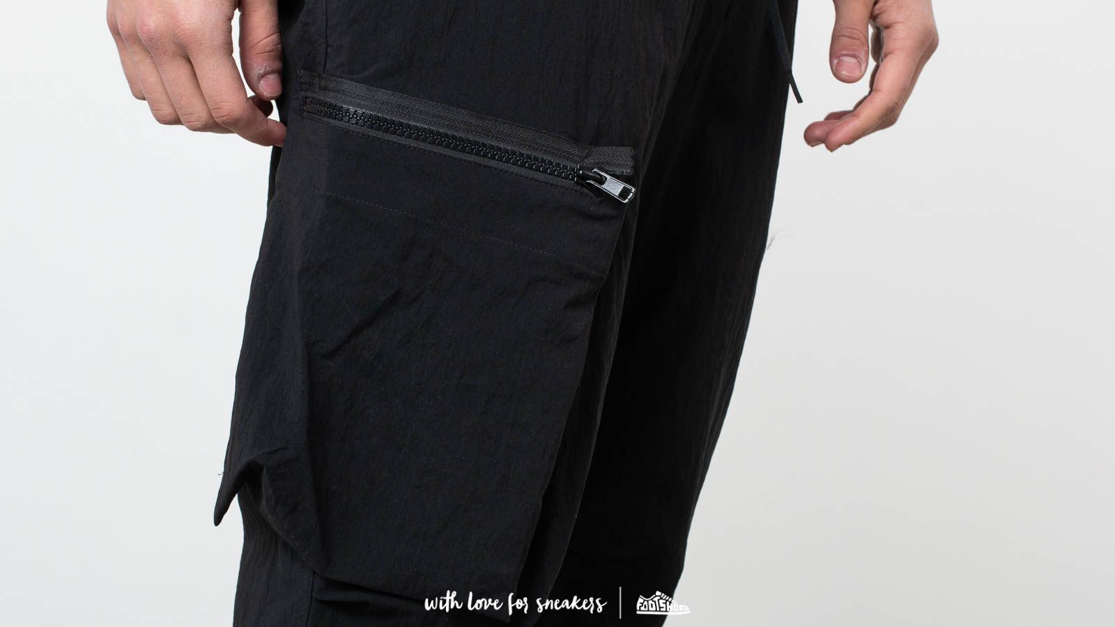 Pantaloni chino Y-3 Cargo Pants Black