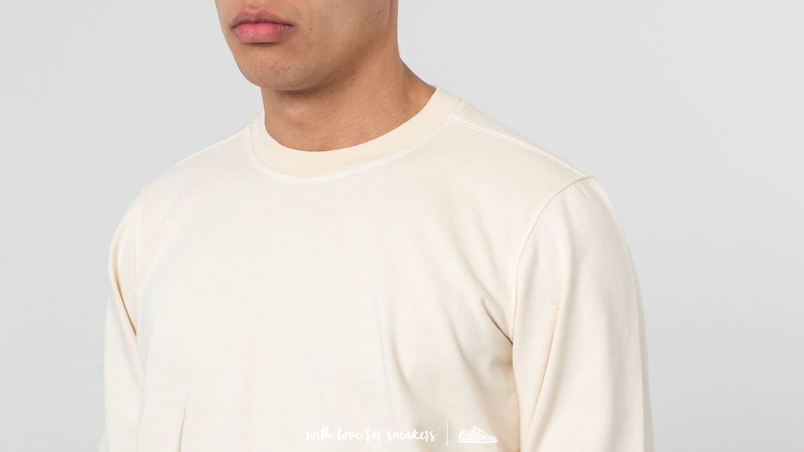 Felpe Rick Owens DRKSHDW Jumbo Crewneck Natural