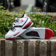 Women s shoes Jordan Flight 23 BG White University Red Black