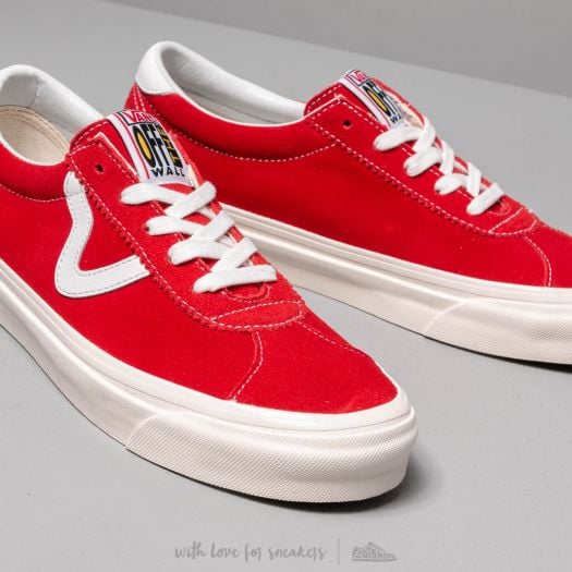 Vans homme rouge store