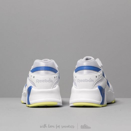 Reebok Aztrek White/ Cold Grey/ Cobalt/ Lime | Footshop