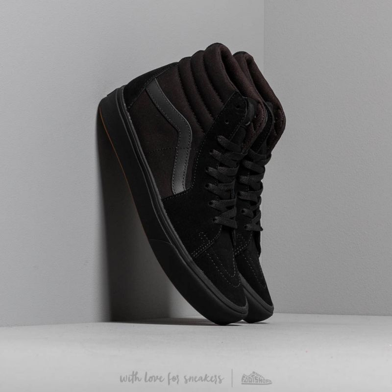 Vans ComfyCush SK8-Hi (Classic) Black/ Black | Footshop