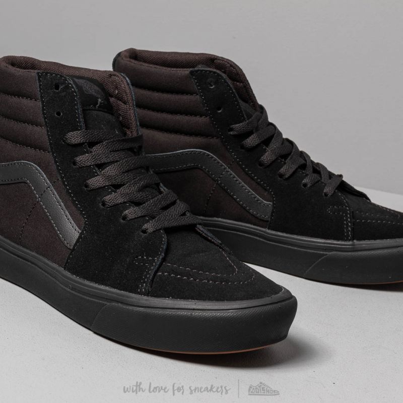 Vans ComfyCush SK8-Hi (Classic) Black/ Black | Footshop