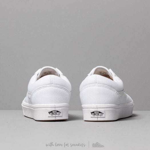 Vans old skool top blanche homme