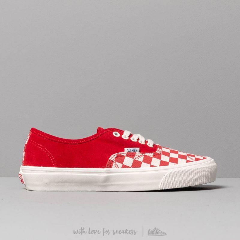 Vans Vault OG Authentic LX (Suede/ Canvas) Racing Red | Footshop