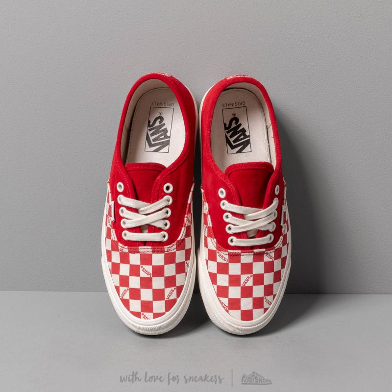 Vans Vault OG Authentic LX (Suede/ Canvas) Racing Red | Footshop