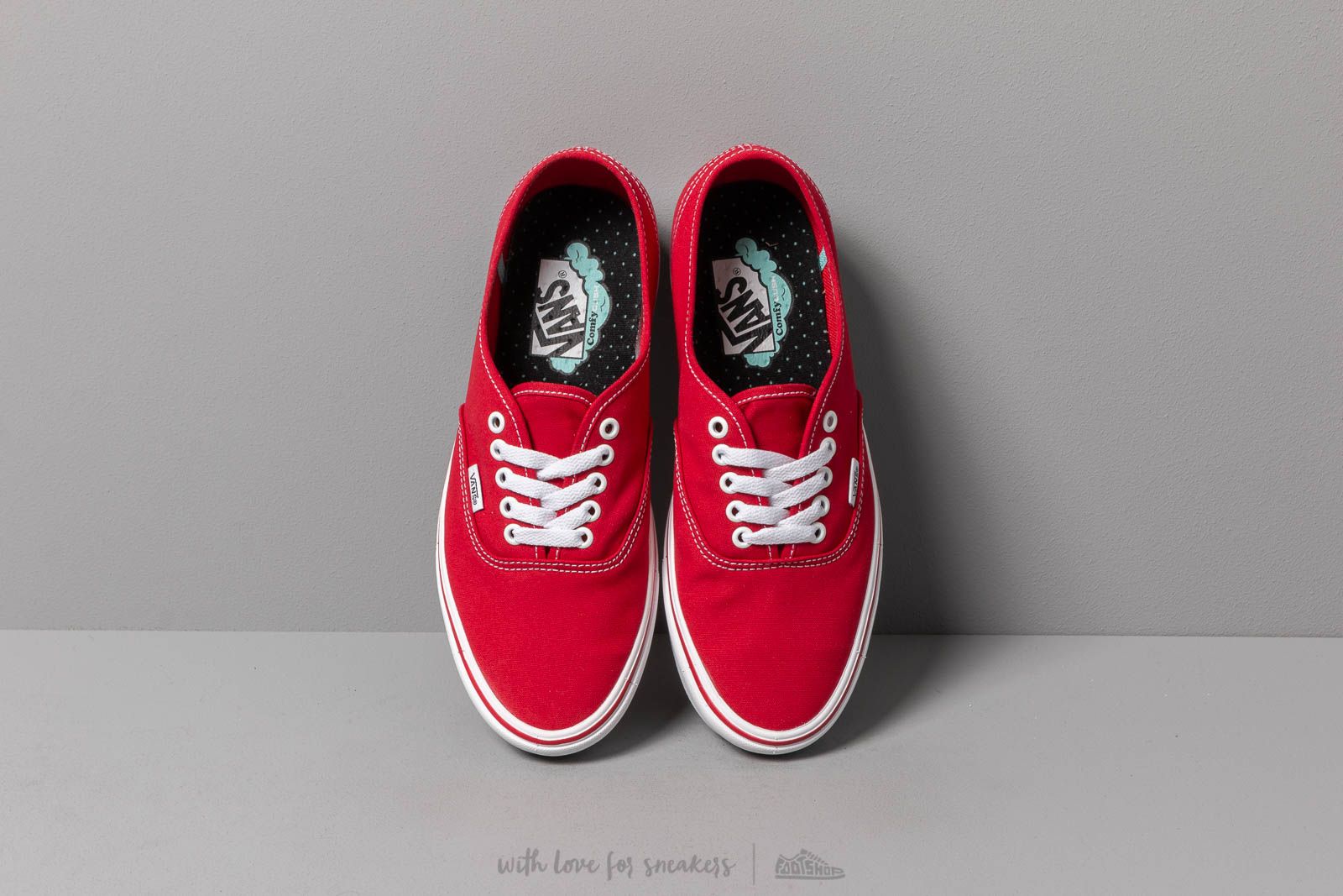 Herresko Vans ComfyCush Authentic (Classic) Racing Red/ True